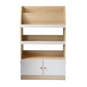 Etagère de rangement pour enfant H106 cm - Effet Bois clair