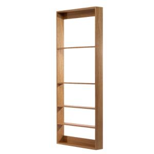 Étagère design 5 étagères en bois couleur brun clair