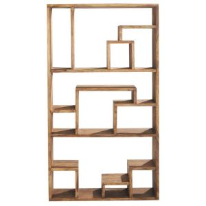 Étagère déstructurée en sheesham massif L110