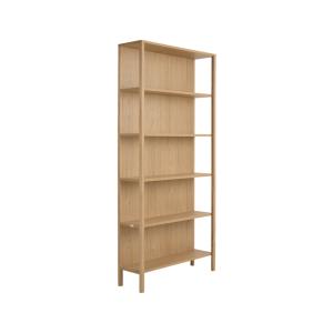 Etagère effet bois clair H202