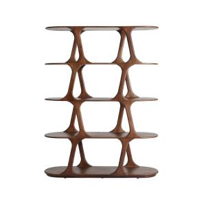 Étagère en bois de mangue marron  en 120x35x152 cm