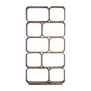 Étagère en bois de mangue marron  en 91x31x191 cm