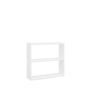 Étagère en bois de pin avec 1 étagère blanc 80,2x73,1cm