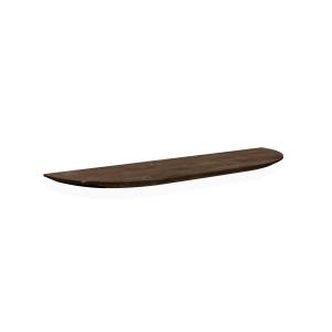 Étagère en bois noyer 140cm