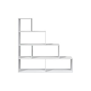 Etagère escalier 7 cases  L145cm x H145cm - Blanc