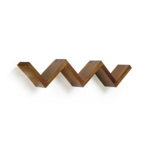 Étagère escalier en bois marron