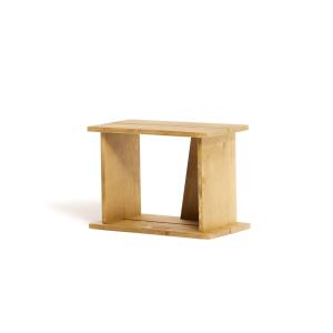 Étagère modulaire design couleur naturelle