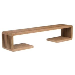 Etagère murale   100 cm bois naturel en teck