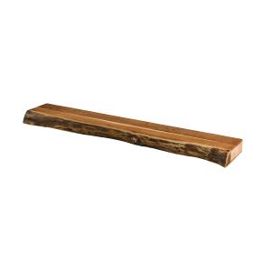 Etagère murale 150 cm bois d'acacia naturel épais