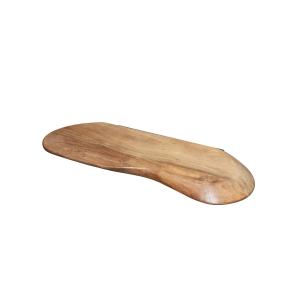 Etagère murale 60 cm bois d'acacia forme organique