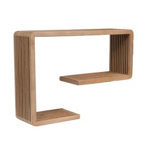 Etagère murale   60 cm bois naturel en teck