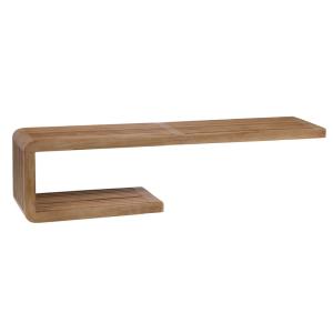 Etagère murale   80 cm bois naturel en teck