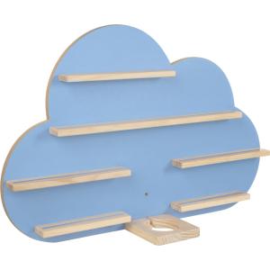 Étagère murale aspect nuage avec bandes magnétiques câbles…