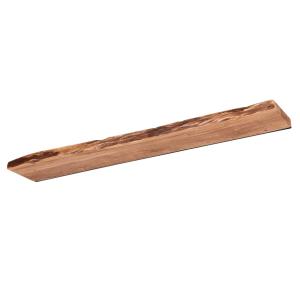 Etagère murale bord naturel en acacia massif L120cm