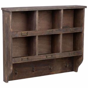 Étagère murale en bois 72x15x59h cm