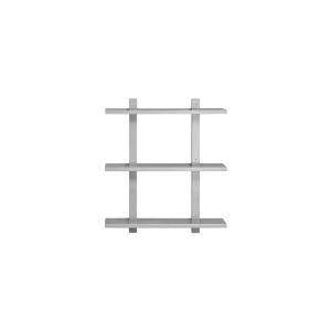 Étagère murale en bois gris