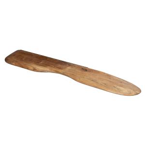Etagère murale en bois massif forme organique 120 cm