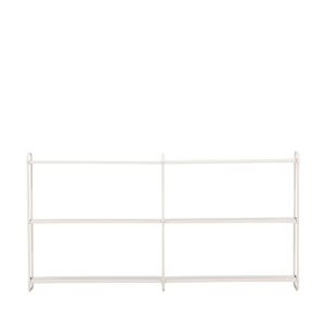 Étagère murale en métal L122cm - Beige