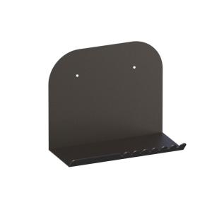Etagère murale en Métal L28 cm - Noir