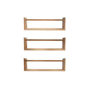 Etagère murale en pin bly 3 étagères simples
