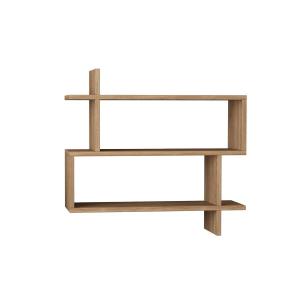 Etagère murale suspendue décor bois chêne L70 cm