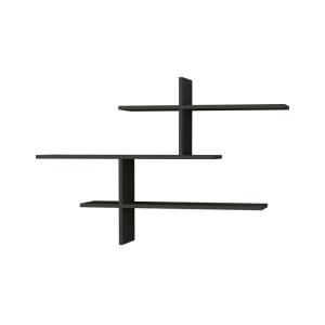 Etagère murale suspendue L123 cm - Gris Anthracite