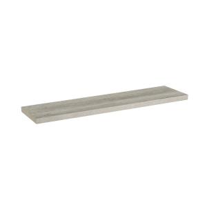 Étagère murale tablette en bois MDF gris L120cm