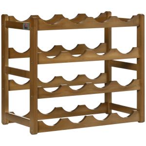 Étagère range bouteilles horizontal 4 niveaux 16 bouteilles…