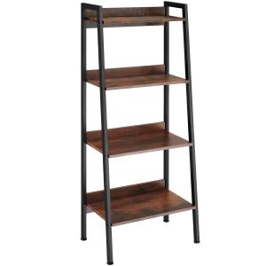 Étagère Style industriel 575x34x138 bois foncé Bois foncé…