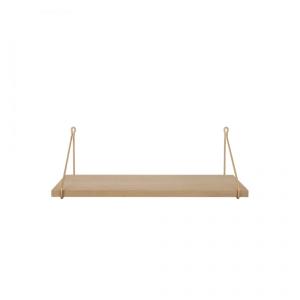 Etagère vintage chêne premium brut 60 x 25 cm