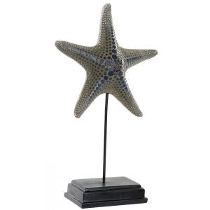 Étoile de mer décorative en résine 21x9,5x35,5cm