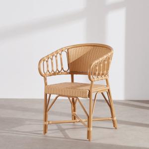 Fauteuil à dîner de jardin professionnel en aluminium imita…