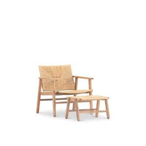 Fauteuil avec repose-pieds