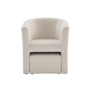 Fauteuil cabriolet  blanc