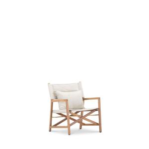 Fauteuil club beige