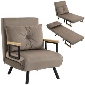Fauteuil convertible 4 en 1 canapé avec dossier réglable ma…