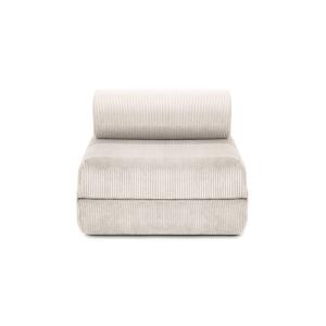 Fauteuil convertible et modulable 1 place en velours côtelé…
