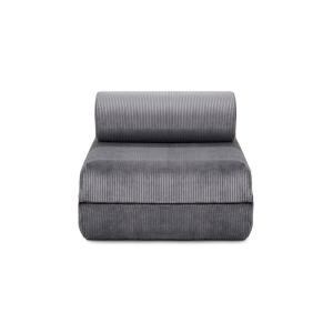 Fauteuil convertible et modulable 1 place en velours côtelé…