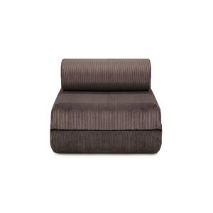 Fauteuil convertible et modulable 1 place en velours côtelé…