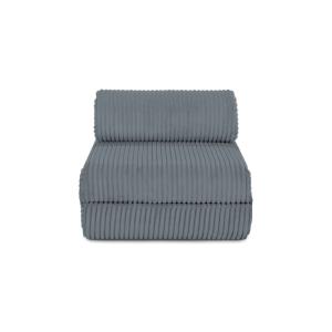 Fauteuil convertible et modulable 1 place en velours côtelé…