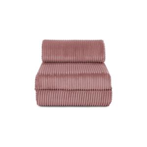 Fauteuil convertible et modulable 1 place en velours côtelé…