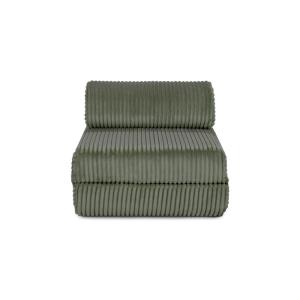 Fauteuil convertible et modulable 1 place en velours côtelé…