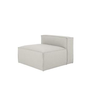 Fauteuil couleur gris clair 110x90cm