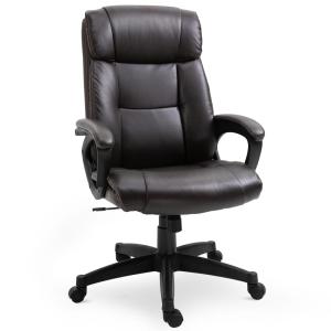 Fauteuil de burea ergonomique revêtement synthétique PU cho…