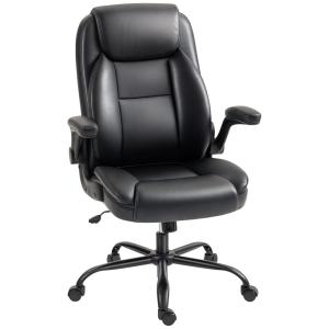 Fauteuil de bureau accoudoirs relevables cuir synthétique n…