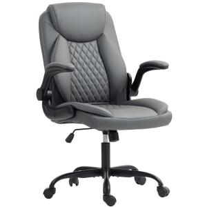 Fauteuil de bureau accoudoirs relevables polyuréthane gris…