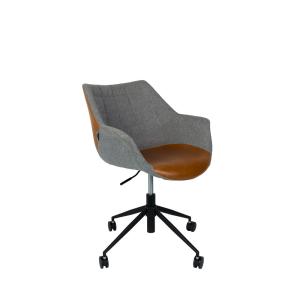 Fauteuil de bureau design marron