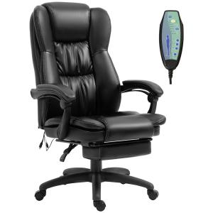 Fauteuil de bureau massant dossier inclinable polyuréthane…