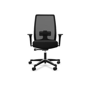 Fauteuil de bureau professionnel confortable noir dossier r…