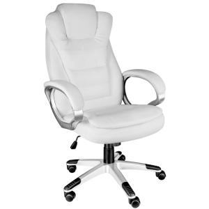 Fauteuil de bureau rotatif à 360° et réglable en synthétiqu…